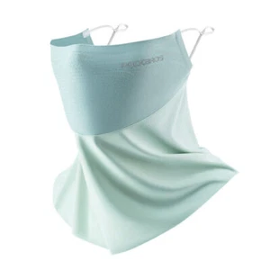 ROCKBROS Cycling Anti-UV Face Scarf Ice Silk Breathable Sunscreen Sun Mask - Picture 1 of 23
