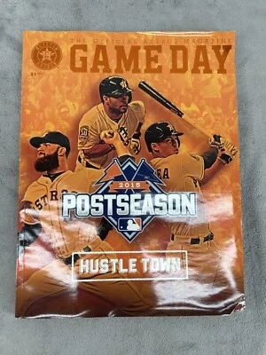 Carlos Correa Jose Altuve 2015 Astros Gameday Program Postseason - Image 1 of 4