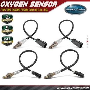 4x Upstream & Downstream O2 Oxygen Sensor for Ford Fusion Escape 2010 3.0L 3.5L - Picture 1 of 11