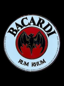 Vintage Bacardi Rum Vinyl Sticker Decal 4”x4” - Picture 1 of 2