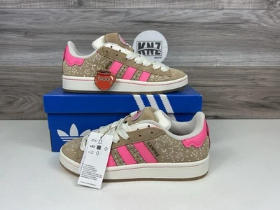 *RARE* Adidas Campus Originals 00s 'Pan de Muerto' Beige Pink JQ2103 Authentic - Image 1 of 4