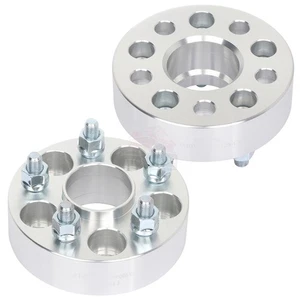 2 PCS 1.5" 5x100 12x1.25 Studs Wheel Spacers For 1998-2018 Subaru Forester - Picture 1 of 9