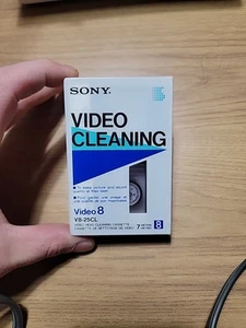 Sony Video Cleaning Video 8 V8-25CL NEU VERSIEGELT - Bild 1 von 6