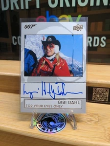 Lynn Holly Johnson 2019 Upper Deck James Bond Movie collection Auto - Picture 1 of 2