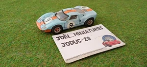 FORD GT40 # 9 winner LE MANS 1969 GULF 1/43 JOUEF EVOLUTION 10040 voiture miniat - Foto 1 di 7