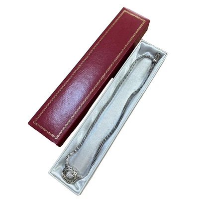 Collar colgante con pavé de diamantes y plata de ley EFFY de 14 k joyería distintiva Foto 1 de 4