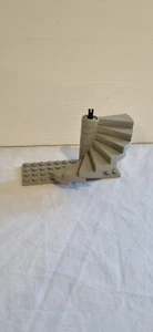 Lego Stairs Spiral Step Full Staircase 8 Steps Hogwarts, Hobbit, LOTR 40243 gray - Picture 1 of 4