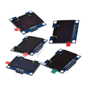 1,3 Zoll blau/weiß OLED LCD 4-8PIN Display Modul GND/VVVC Schnittstelle I2C/SPI 128x64 - Bild 1 von 39
