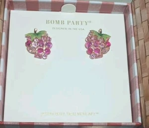 Ring Bomb Party Market Fresh Statement Earrings Undeniably Sweet RBP6404 - Picture 1 of 5