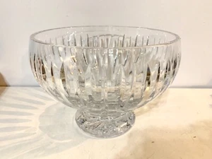 Marquis by Waterford “Sheridan” Large Crystal Decorative Bowl - Picture 1 of 8