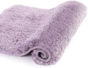 Bathroom Rug Non Slip Bath Mat for Bathroom (16 X 24, Lavender) Water Absorbent - Picture 1 of 12