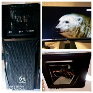 PC Bundle mit Monitor, gebraucht, WIN 10 Pro, 2048MB ATI AMD Radeon HD - Bild 1 von 6