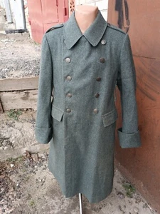 WW2 Swiss ARMY Wool overcoat 1940 Switzerland Coat - Picture 1 of 16