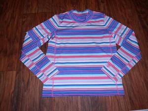 Coolibar girls shirt size M medium Sandshark Surf Shirt MINT cond UPF 50+ - Picture 1 of 5