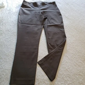 JM Collection Women's Olive Embellished Pull-On Stretch Pants Size L - Picture 1 of 8