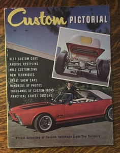 HOT ROD~CUSTOM PICTORIAL MAGAZINE~ 1965~ FINEST SELECTION OF CUSTOM-TOP BUILDERS - Picture 1 of 11