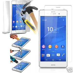 Genuine Ultimate HD Tempered Glass Shield Screen Protector for Sony Xperia Z - Picture 1 of 1