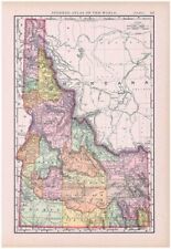 Map of Idaho 1894 Reprint 18x24 Ready to Frame