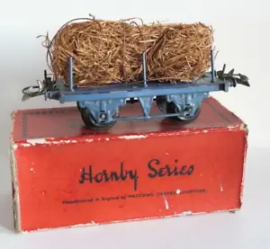 HORNBY O GAUGE( NO 1)  RS693 FIBRE WAGON (BOXED) - Picture 1 of 12