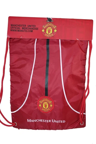 Manchester United FC Authentic Official Licensed Soccer Drawstring Cinch Bag 05 Cover
