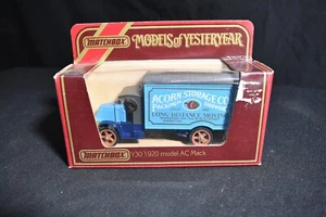 MatchBox YesterYear Y-30 1920 model AC Mac acorn storage company - Picture 1 of 3