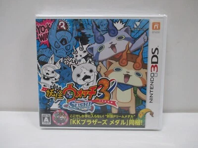 3DS -- Yo-kai Watch 3 Sushi -- New & Sealed!! Nintendo 3DS, JAPAN Game. 64496 - Image 1 of 4