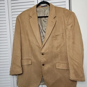 Chaps Ralph Lauren Men’s Sport Coat Jacket Blazer 46S Brown Tan  - Picture 1 of 9