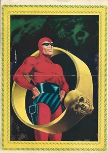Cromolitografia "L'Uomo Mascherato" The Phantom anni '60 Mario Caria - Foto 1 di 1