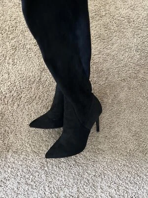 Botas salto agulha Jessica Simpson Amriena over-the-knee – tamanho feminino 7.5 - Imagem 1 de 4