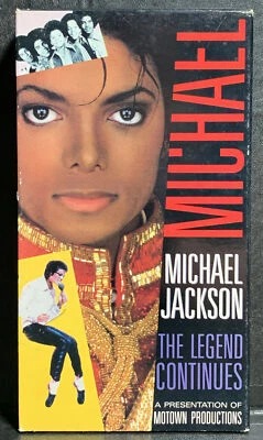Michael Jackson - The Legend Continues (VHS, 1989) - Image 1 of 4
