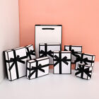 Jewelry Box Cardboard Holder Gift Box Bow Tie Earrings Delicate Storage  Paper