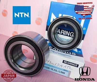 Rodamientos de rueda delantera Japón NTN 03-07 ACCORD 06-15 CIVIC SI ACURA TSX ILX TL Foto 1 de 4