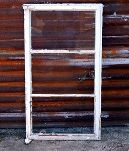 Original 1930s Art Deco Crittall Steel Metal Window Frame (FREE UK DELIVERY) - Picture 1 of 8