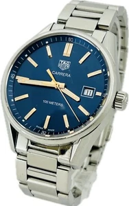 Descuento Tag Heuer Carrera WAR1112.BAD0601 Cuarzo Azul Excelente++ con caja A1253 - Imagen 1 de 13