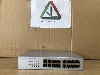 ZyXel ES-116P with UK PSU Zyxel ES116P Desktop Switch with No Brackets -Inc VAT - Image 1 of 4
