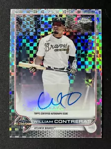 Juego de Estrellas 2022 Topps Chrome 2022 Auto X Fractor William Contreras/125 - Imagen 1 de 2