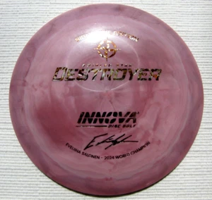 Innova Swirled Star Destroyer - Evelina Salonen Signature Series Pink Purple 175 - Picture 1 of 3