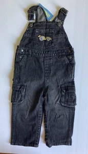 Mono de carga Gymboree Turbo Charge 3 3T denim negro para coche de carreras nuevo con etiquetas - Imagen 1 de 2