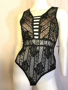 NUEVO TRAJE TRANSPARENTE LENCERÍA ÍNTIMA FRONTAL DE CELOSÍA DE UNA PIEZA MEDIANA $38 - Imagen 1 de 5