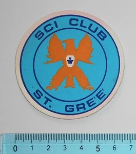 PATCH TOPPA VINTAGE SKI SCI CLUB ST. GRE'E' - Picture 1 of 1