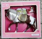 Our Generation Lori Brown And White Pinto Horse For 6" Mini Doll New In Package