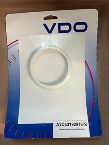 Bisel VDO Viewline redondo 85 mm blanco, parte # A2C53192916-S - Imagen 1 de 2