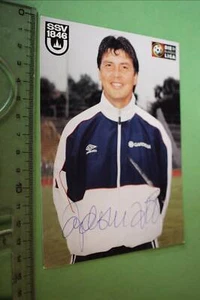 grande vecchia cartolina - Martin Andermatt allenatore SSV 1846 originale firmata - Foto 1 di 1