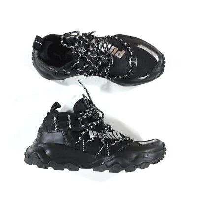 Puma Ember Demi Trail Hiking Shoes Womens Size 6 Black Silver 376699 - Image 1 of 4