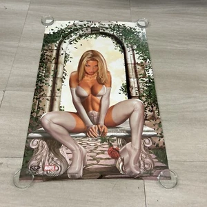 Póster de Emma Frost de Greg Horn 2003 Marvel - Imagen 1 de 3