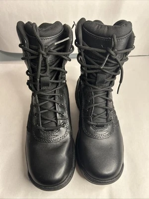 Botas tácticas para mujer Bates negras talla 7M altas cremallera lateral - modelo E03580 Foto 1 de 4