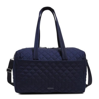 Bolso de Lona Vera Bradley Mujer Performance Twill Grande de Viaje, Clásico Azul Marino/B... Foto 1 de 4