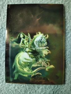 1995 Comic Images Boris All-Chromium #63 Amazon Rider, Boris Vallejo Fantasy Art - Bild 1 von 3