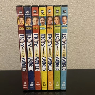 Boy Meets World Complete Series DVD lot Seasons 1-7 Foto 1 de 2