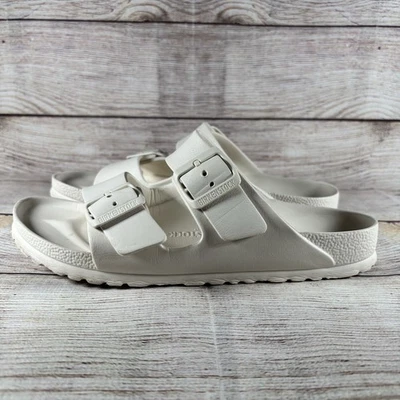 Birkenstock Arizona White EVA Size 39 Womens Size 8 Mens Size 6 Sandals - Image 1 of 4